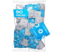 50 pack of ON) Natural Feeling condoms, for safer sexual intercourse, natural rubber latex