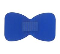 50 Pack of QUALICARE Premium Ultra Thin Blue Catering First AID Wound Cut Finger FINGERTIP Butterfly PLASTERS DRESSINGS