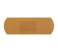 50 Pack of QUALICARE Premium Ultra Thin Fabric First AID Wound Cut Medium PLASTERS DRESSINGS 7.2CM X 2.5CM