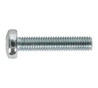 50 PACK Pan Head Pozi Machine Screw - 0.8mm Pitch - M5 x 25mm - DIN 7985Z