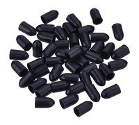 50 Pack Pourer Dust Caps Drinks Pourer Caps Beverage Dispenser Caps PVC Material Liquor Bottle Accessories for Bar Wine Pourer Dust Caps