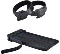 50 Pack Reusable Cable Ties - Multi-Purpose Cable Straps for Headphones, Phones, Electronics, Nylon