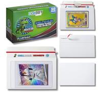 50 Pack Shell Mailer Incognito Trading Card Envelopes by Hobby Armor, 7" x 4.35" Trading Card Mailers for Shipping, Perfect Size Shipping Envelope for Mailing Cards in Semi-Rigid Holders & Toploaders