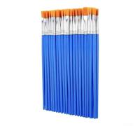 50-Pack Short Handle Brushes 167mm Soft Bristles | Short 167mm design, precise control, comfortable grip, for perfect for detailed work and hobby projects