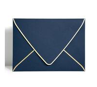50 Pack, Size A7 , 250GSM Luxury Invitation 5 x 7 Envelopes - For 5x7 Cards| Self Seal| Perfect for Weddings, Invitations, Photos, Graduation, Baby Shower| 5.25 x 7.25 Inches (Noble blue)