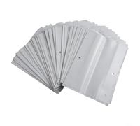 50-Pack Square Grow Pouches for Home Garden Projects Featuring Foldable Storage and Reusable Design for Multiple Growing Seasons (20x10x20cm)