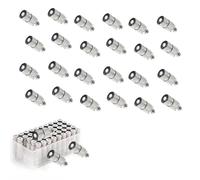 50-Pack Stainless Steel/Brass isting nozzles for Outdoor Cooling Systes, isting Syste Head Sprayer 10-24 UNC 0.2 Orifice Dia Stainless Steel 2 Sections