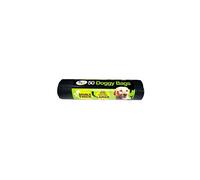 50 Pack Super Strong Extra Large Doggy Waste Bags with tie Handles