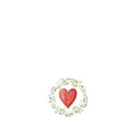 50 Pack Valentine Paper Napkins Disposable Watercolor Heart Green Leaves Hand Towels Decorative Table Napkin for Spring Wedding Dinner Supplies Tableware Decor