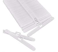 50 Pack Vertical Blind Top Hangers for 89 mm (3.5 Inch) Slats, White