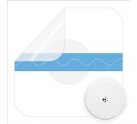 50 Pack Waterproof Sticker for Freestyle Libre 2/3 Sensor Covers, Waterproof for Freestyle Libre 3/2 CGM Patches Adhesive (for Libre 2/3 (9cm), 50 Pieces