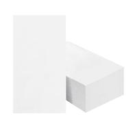 50 Pack White Napkins Disposable,3-Ply Dinner Paper Napkins,Super Soft Table Serviettes for Entertaining Guests, Kitchen, Dinner, Party, Wedding or Event,40x33cm