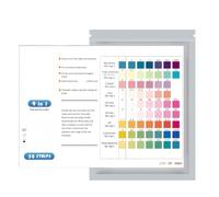 50 Packs 8 In 1 Water Testing Kit, Drinking Water Test Strips Kit pH, Hardness, Iron, Copper, Lead, Chlorine, Nitrate And More Home Water Testing Kit for Safe Drinking Water, Tap And Well Water