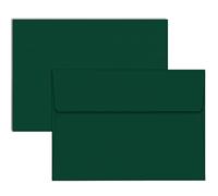 50 Packs of Green 4X6 Envelopes for Invitation, A6 Green Envelopes Self Seal for Cards, Photos, Wedding, Birthday, Party, Babay Shower