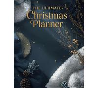 50 Page Ultimate Christmas Planner: Blue
