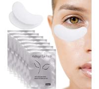 50 Pair Under Eye Gel Pads Eyelash Extension Pads Lint Free DIY False Eyelash Lash Extension Eye Gel Patches Pack (50 Pair)