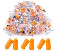 50 Pairs Foam Bullet Earplugs Soft Earplugs for Noise Cancelling 34db Noise Reduction Sponge Earplug for Sleeping Travel Concerts Studying Work