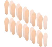 50 Pairs Men's Anti Odor Shoe Inserts 42 Size Cuttable Insoles | Disposable Beige Liners, Sweat Absorbing and Trim to Fit, for Work and Running, Pack