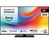 50" Panasonic W85B QLED 4K HDR Smart Fire TV with Freely - TV-50W85BEY, Black