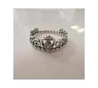 (50) Pandora Princess Tiara Ring S925 Ale Gift Pouch