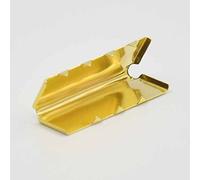 50 Pcs 1" 25mm Belt End Tip Buckle for Cotton Webbing Tag Bag Nickle Bronze Gold Nickle-Black Choice