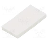 50 pcs : 151-01802 - Holder, self-adhesive, polyamide, UL94V-2, natural, Ht: 4.1