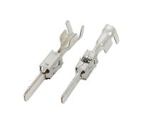 50 PCS 2.8/3.5mm Brass Tinned Electrical Car Wire Harness Connector Wiring Terminal Plug DJ623-E3.5AB/DJ615B-2.8 * 0.8A 2-964300-1(DJ615B-2.8x0.8A)