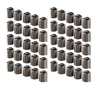 50 Pcs 304 Stainless Steel Metric M10x1.25 Wire Thread Inserts Steel Sheath Helicoil Type Screw Repair Sleeve(2D)