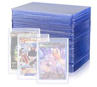 50 Pcs 35PT Toploaders, Rigid Card Sleeves for Sports/TCG (76x101mm) | Durable 35PT thickness shields corners. Fits standard 76x101mm cards. Acid-free, crystal clear for display.