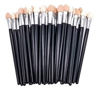 50 PCS 4 Inch Disposable Eyeshadow Brushes, Sponge Makeup Applicators