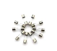 50 Pcs 5x20 6x30 MM Fast Blow Glass Tube Fuse 1 2 3 4 5 6 8 10 15 20 25 30A 250V Glass Insurance Tube Fuses Fuse Protected circuits (Color : 5x20, Size : 50 pcs of 9A)