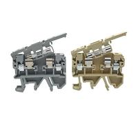 50 PCS 660V ASK1EN Din Rail Modular Connector Screw Fuse Terminal Blocks ASK1-EN