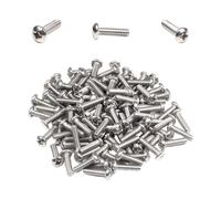 50 PCS #8-32x1/2 Machine Screws,8#-32 Pan Head Phillips Drive, UNC Fully Thread,304 Stainless Steel A2-70,Pan Head Machine Screw,DIY,Repair,Install Furaniture and Electrical Appliances Screws