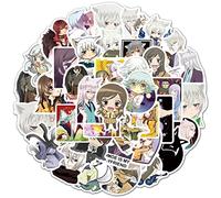 50 Pcs Anime Kamisama Love Stickers for Laptop,Bumper,Skateboard,Water Bottles,Computer,Phone,Anime Sticker Pack for Kids/Teen