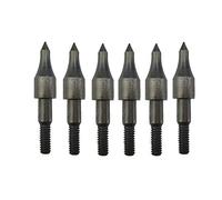 50 Pcs Archery Field Points 100 Grain Arrowheads Stainless Steel Bullet Points Boradheads Target Practice Screw in Arrow Tips for Hunting Shooting (Type3)