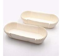 50 Pcs Baking Paper Liners, Cake Tin, Edge Straight Loaf Tin,Baking Parchment Paper Liners, Packaging Loaf Tin Liners, Non-Stick Paper Baking Cups