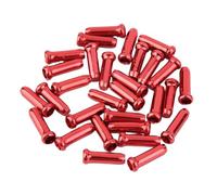 50 Pcs Bike Brake Shifter Cable End Cap Crimps Ferrules Caps Road Mountain Bicycles Brake Cable Cap End Tip Easy To Use Aluminum Alloy Cover Practical And