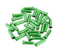 50 Pcs Bike Brake Shifter Cable End Cap Crimps Ferrules Caps Road Mountain Bicycles Brake Cable Cap End Tip Easy To Use Aluminum Alloy Cover Practical And