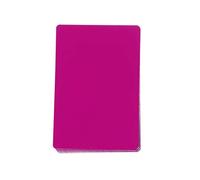 50 Pcs Business Cards Blanks Aluminum Blanks Name Card for Engraving House Office Customer Cards Presents 9 Colors Sublimation Name Card