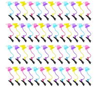 50 Pcs Butterfly Clips Colorful Mixed Style Butterfly Hairpins Hair Clips Butterfly Hair Accessories Gift for Women Girls Kids Party School(Butterfly)