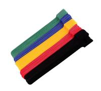 50 PCS Cable Organisers, Wire Tidy, Wire Organiser, Cable Tidies for Wires, for Tablet Laptop Pc TV Home Office Electronics(Black/Green/Blue/Red/Yellow)