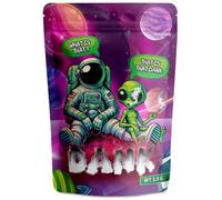 50 Pcs Cali Packs 3.5g Bag Mylar Storage Bags, Ziplock Smell Proof Pouches 12 cm x 10 cm, 3.5g Reusable Baggies for Snack, Candy Cookies Stand up pouches (Dank)