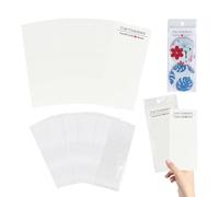 50 PCS Car Coaster Packaging for Selling Car Coasters Display Cards and Self Seal Bags Sublimation Ready Cup Holder Mats Bulk Set for Custom Business Promotional Gifts