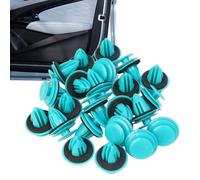 50 Pcs Car Door Panel Clips - Universal ABS Trim Fasteners & Retainers | Interior Door Card Fixings, Bumper Clip, Push Rivets For Car Boots, Trim Panels & Body Repair | Vehicle Clips