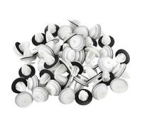 50 Pcs Car Fixing Clips, Universal Car Rivet Clip Kit Auto Bumper Fasteners Rivet Clips, Door Trim Car Body Rivets Mounting Kit Panel Retainers