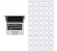 50 Pcs Clear Soft Close Pads - Rubber Feet Pads, Door Handle Protectors, Soft Close Dampers - Self-Adhesive Silicone Stoppers