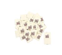 50 Pcs Clothes Cotton Labels Sewing Washable Handmade Garment Clothing for DIY Sewing