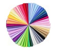 50 Pcs Cotton Fabric Squares Bundle,10x10 cm Fabrics Squares for Sewing, DIY Crafts,Precut Quilting & Patchwork Bundle Coloured Mixed Squares Material Colour Cotton Sheet for Artcraft