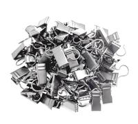 50 Pcs Curtain Clips, Curtain Clips with Hooks Metal Clips for Shower Light Hangers Wire Holders for Home Decorations Bathroom Shower Decors (Black Nickel)