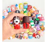 50 PCS Cute Cartoon Pencil Sharpeners,Kawaii Manual Pencil Sharpener,Classroom Prizes,Student Stationery